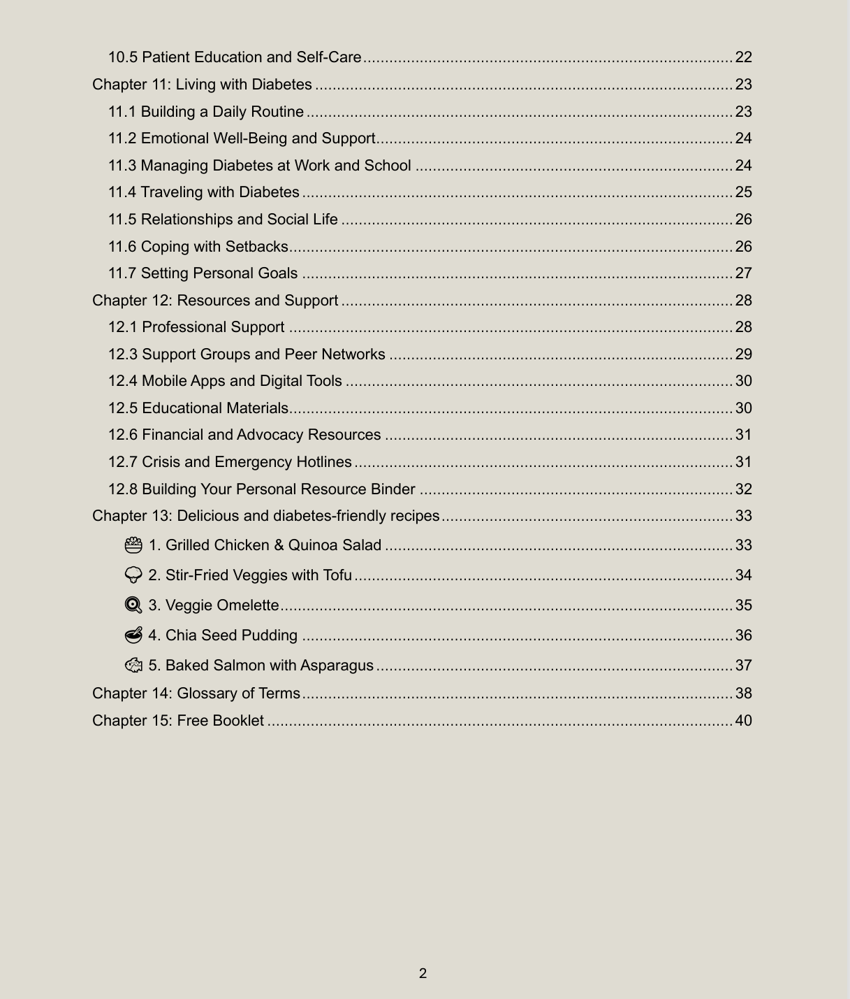 Diabetes Guide With Recipes - Image 4