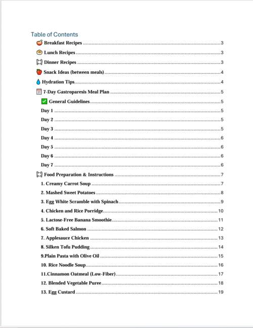 25 Gastroparesis Simple Recipes for Sensitive Stomachs - Image 2